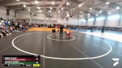 199 lbs Round 1 - Patrick Koepp, NXT Level Wrestling Academy vs Tripp Foust, Texas Eagle Wrestling Academy