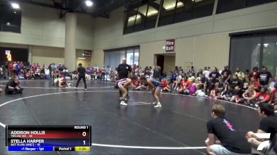 120 lbs Round 1 (6 Team) - Addison Hollis, Trojan WA vs Stella Harper, Not Plain Jane`s