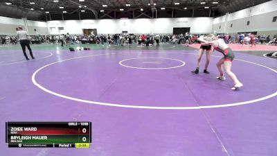 105B Cons. Semi - Zoiee Ward, Nixa vs Bryleigh Mauer, Red Oak