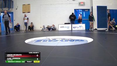 132 lbs Cons. Round 3 - Luke Johnson, Columbia vs Jason McGrath, Star Valley