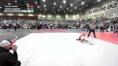 58 lbs Round Of 16 - Jaquan Thomas, Corning Sharks vs Hudson Anderson, Roseburg Mat Club