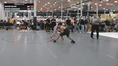 115 lbs Semifinal - Brodie Zeller, Team Shutt Garnett Trained - HSC vs Ronito Rodriguez, Ruthless - HSC
