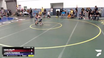 63 lbs Round 3 - Noah Miller, Mat-Su Matmen vs Landon Musgrove, Soldotna Whalers Wrestling Club