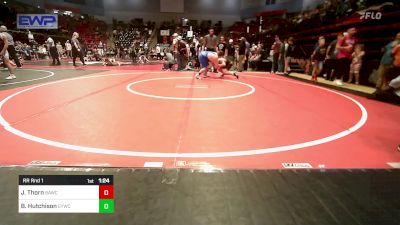 Rr Rnd 1 - Jack Thorn, Broken Arrow Wrestling Club vs Brax Hutchison, Enid Youth Wrestling Club