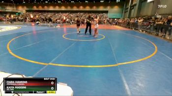 114 lbs Quarterfinal - Kaiya Maggini, Del Oro vs Ciara Hawkins, Centennial/Corona