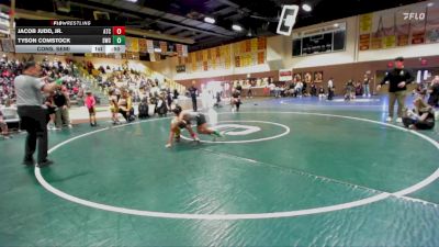 84 lbs Cons. Semi - Tyson Comstock, Swarm Wrestling Club vs Jacob Judd, Jr., Aniciete Training Club