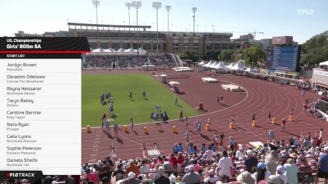 High School Girls' 800m 6A, Finals 1