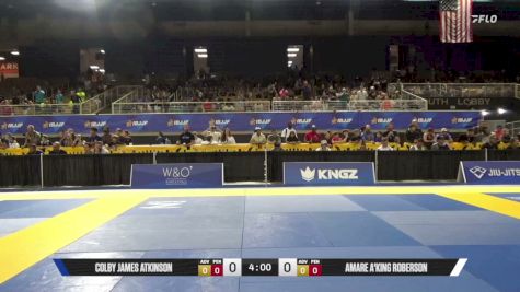 Amare A'King Roberson vs Colby James Atkinson 2026 Pan Kids Jiu-Jitsu IBJJF Championship