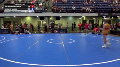 74 lbs Cons. Rd Of 16 - Rylan Fredrickson, The Best Wrestler vs Brodys Myers, Pennsylvania