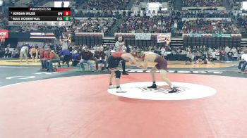 Quarterfinal - Max Rosenthal, Florence-Carlton vs Jordan Niles, Huntley Project (Worden)