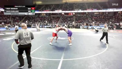 II-285 lbs Semifinal - Troy Beeman, Waverly vs Zach Kuelling, Williamson-Marion-Sodus