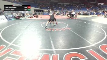 6A Boys 215 lbs 1st Place Match - Noah Lundy, Southridge Boys vs Walter Dahme, Sherwood Boys