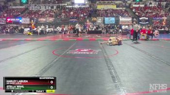 G - 120 lbs Quarterfinal - Stella Wahl, Cut Bank (Girls) vs Harley Labuda, Big Sandy (Girls)