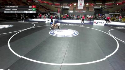 113 lbs Cons. Sub-quarters - Camilo Yepez, Redwood High School Wrestling vs Colton Doan, Bay Island Grapplers Wrestling Club