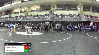 106 lbs Round 5 (8 Team) - Jack Sponenburgh, Kearney vs Caeleb Hutchinson, Manhattan