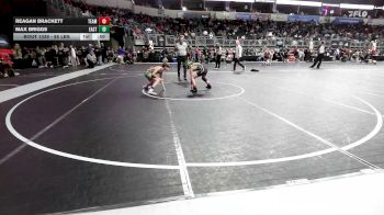 85 lbs Consi Of 8 #1 - Reagan Brackett, Team Piasa WC vs Max Briggs, East Kansas Eagles