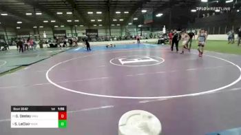 138 lbs Round Of 16 - Greg Deeley, MetroWest United vs Spencer LeClair, Maine Trappers