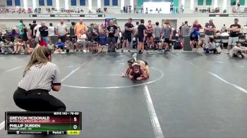 76-80 lbs Round 1 - Phillip Durden, Finger Lakes vs Greyson McDonald, Black Flag Wrestling Academy