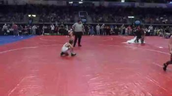 68 lbs Quarterfinal - Laytin Endicott, Webb City Youth Wrestling vs Chase Tolley, King Select