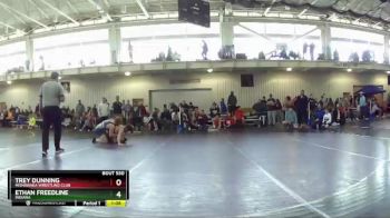 182 lbs Quarterfinal - Trey Dunning, Mishawaka Wrestling Club vs Ethan Freedline, Indiana