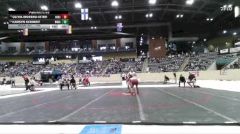 152 lbs Cons. Round 2 - Karsyn Schmidt, Waggener vs Olivia Moreno-Jeter, Doss