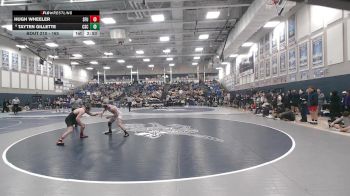 165 lbs 5th Place Match - Hugh Wheeler, Simon Fraser (b.c.) vs Tayten Gillette, Chadron State