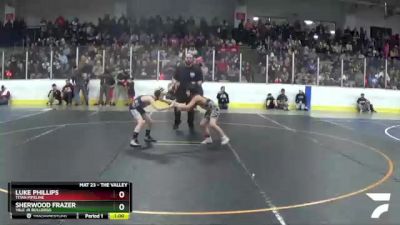 82 lbs Semifinal - Luke Phillips, Titan Pipeline vs Sherwood Frazer, Yale Jr Bulldogs