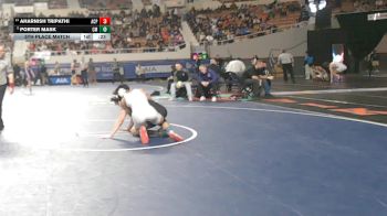 152-D2 5th Place Match - Porter Mask, Campo Verde High School vs Aharnish Tripathi, Arizona College Prep
