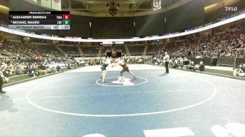I-215 lbs 1st Place Match - Alexander Berisha, Fox Lane vs Michael Mauro, John Jay East Fishkill