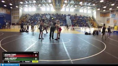 120 Blue Round 2 - Athan Toro, Doral Academy vs JASE NIESENT, Cypress Creek H S