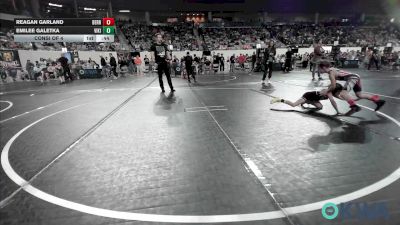 51 lbs Consi Of 4 - Reagan Garland, Berryhill Wrestling Club vs Emilee Galetka, Viking Wrestling Club