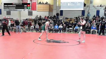 145 lbs Semifinal - Tessa Johnson, Mansfield vs Margaret Braun, Nashoba