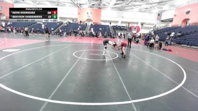 197 lbs Semifinal - Braydon Vandenberg, St. John Fisher vs Kevin Rodriguez, Norwich