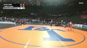 5A Boys 144 lbs Cons. Round 1 - Jullien Yoder, Dallas Boys vs Benito Flores, Hillsboro Boys