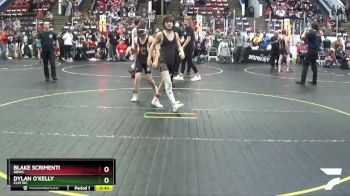 100 lbs Cons. Round 2 - Blake Scrimenti, NBWC vs Dylan O`Kelly, Clio WC