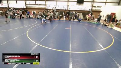 58 lbs 3rd Place Match - Corbin M Smuin, Uintah vs Griffin Graham, Gunnison Valley