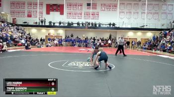 126 lbs Semifinals (8 Team) - Tripp Gannon, Cape Henlopen H S vs Leo Marini, Salesianum