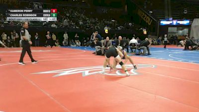 138 Class 1 lbs Semifinal - Kameron Perry, Brookfield vs Charles Robinson, Centralia