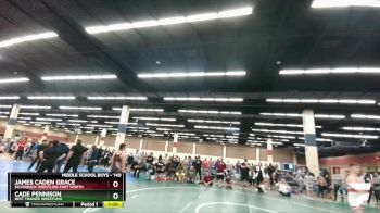 140 lbs Cons. Round 2 - Cade Pennison, Best Trained Wrestling vs James Caden Grace, Silverback Wrestling Fort Worth