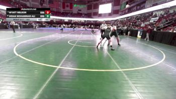 190 lbs 11th Place Match - Ihsan Mohammad Ali, Borah vs Wyatt Nelson, Kuna