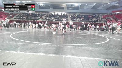 61 lbs Rr Rnd 4 - Trent Korb, Vinita Kids Wrestling vs Nicholas George, Tulsa North Mabee Stampede