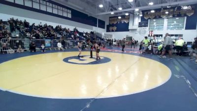 58 lbs Champ. Round 1 - Noah Nunez, Threshold Wrestling Club vs Kenna Camia, So Cal Hammers Wrestling