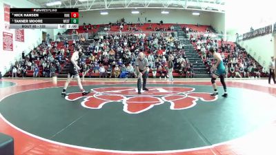 132 lbs Semifinal - Tanner Moore, Westlake vs Nick Hansen, Riverside