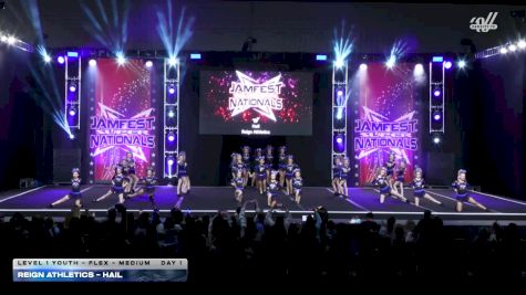 Reign Athletics - Hail [2026 L1 Youth - Flex - Medium DAY 1] 2026 JAMfest Cheer Super Nationals