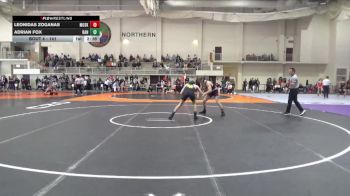 141 lbs Champ. Round 1 - Adrian Fox, Randolph vs Leonidas Zoganas, Muskingum