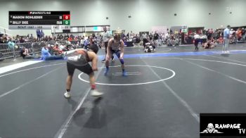 165 lbs Cons. Round 1 - Billy Dee, Junction City vs Mason Rohleder, Ellis Kids