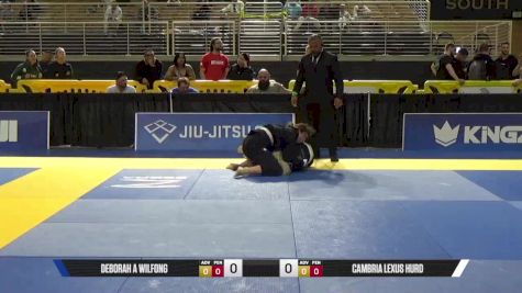 Cambria Lexus Hurd vs Deborah A Wilfong 2025 Pan Jiu Jitsu IBJJF Championship