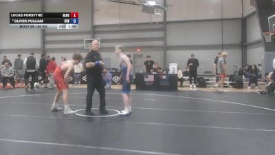 45 kg Cons. Semis - Johnathan Thompson, Sebolt Wrestling Academy vs Max Lindquist, Xtreme Training