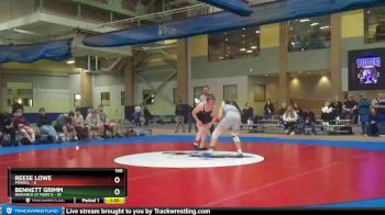 150 lbs Bennett Grimm, Bismarck St Mary`s vs Reese Lowe, Powell