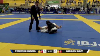 Maiara Da Silva Machado vs Beatricy Bernini Silva Da Rocha 2025 Brasileiro Jiu-Jitsu IBJJF